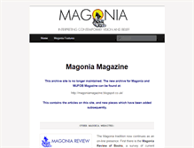 Tablet Screenshot of magonia.haaan.com